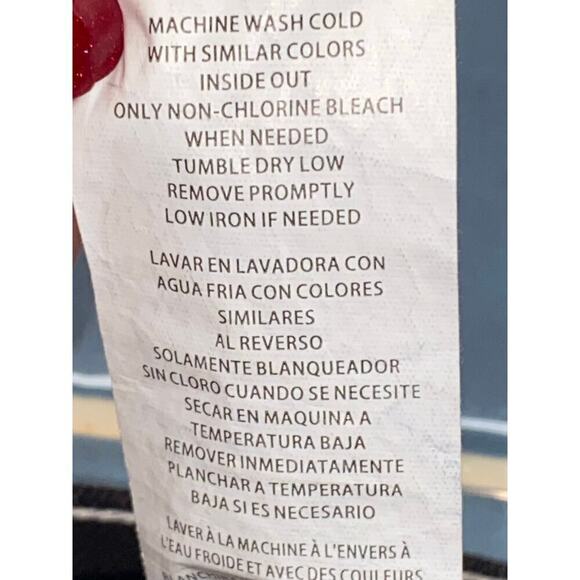 NWT DICKIES Black w/ White Stitching High Rise Carpenter Straight Leg Sz 9/29 - Picture 6 of 6